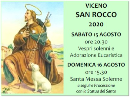 San Rocco – Viceno – 15, 16 agosto 2020